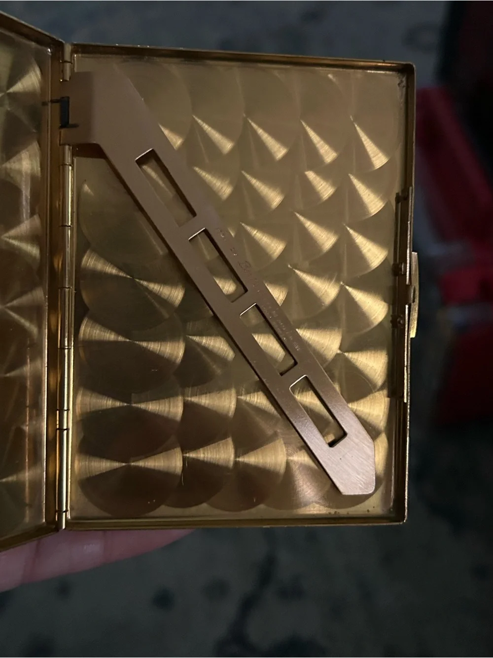 Lines S.S. Independence Gold Card Case